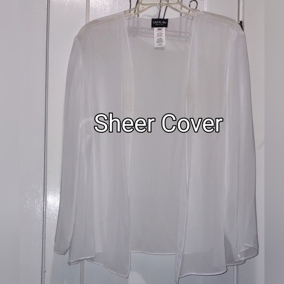 Classy 2pc Gold Glitter  Blouse + Shell set - Picture 7 of 17